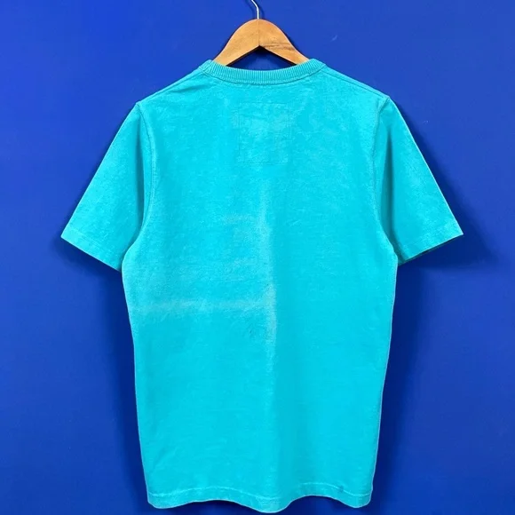 HOLISTER AUTHENTIC SKY BLUE CREW NECK T-SHIRT FOR MEN’S & WOMEN’S - Picture 3 of 6